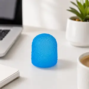 Blue Maltose Squishy Stress Ball, Soft Squeeze Fidget Toy for Desk, School, Office and Gift