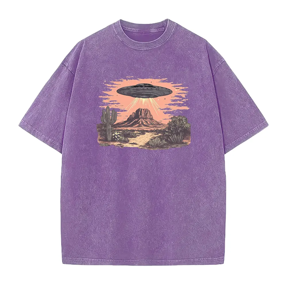 UFO Shirt, Western Shirt, Retro Ufo Shirt, 90s Western Ufo Shirt, Spaceship Shirt, Alien Shirt, Vintage Ufo Shirt