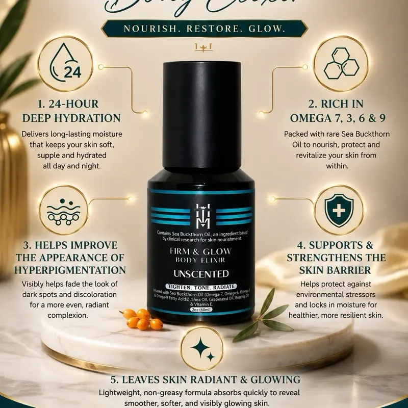 2oz Luxury Firm & Glow Body Elixir 2oz Luxury Firm & Glow Body Elixir