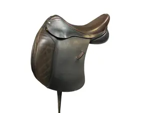 Detente Spencer Dressage Saddle 17.5 MW+ Dk Brown