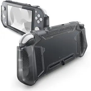 Grip Case for   Lite (2019 Release), [ Series] TPU Protective Portable Cover Accessories Compatible with  Lite Console 2019 Release (FrostBlack)