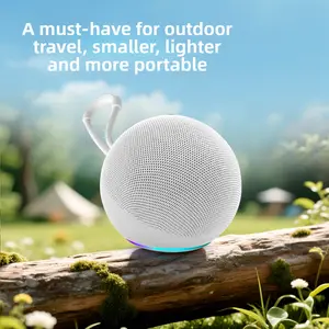 Alaxe Bluetooth Speaker with Deep Bass High-Quality RGB Colorful Mini Speaker for Outdoor Travel Smaller Lighter and More Portable Audio - Smartphone