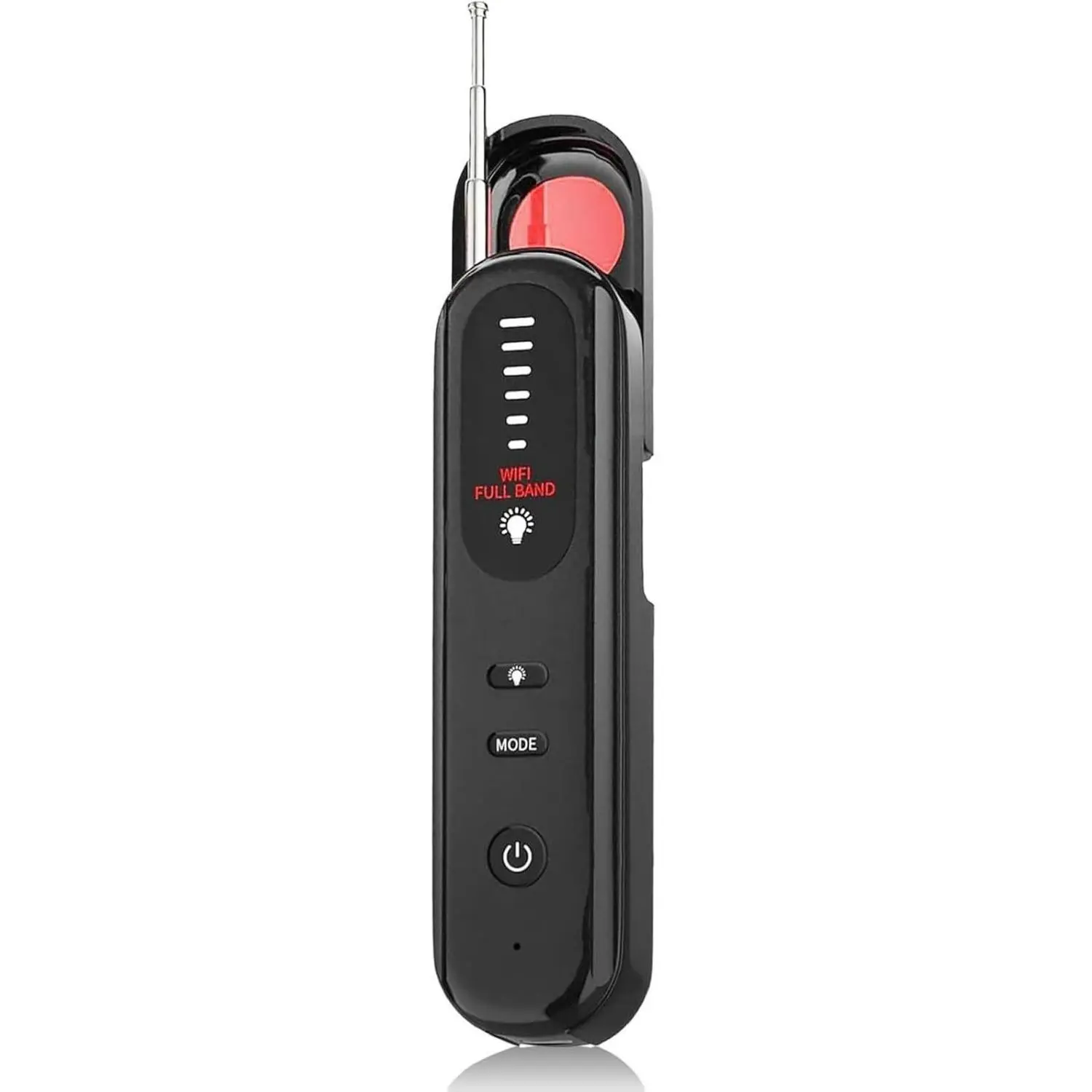 Hidden Camera Detectors, Portable Bug Detectors with 4 Professional Modes 6 Levels Sensitivity, Indoor Hidden Camera Detector for Home Hotels Car Travel Office Safety Button