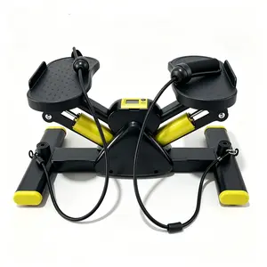 All-in-One Stepper with Resistance Bands for Full-Body Workouts