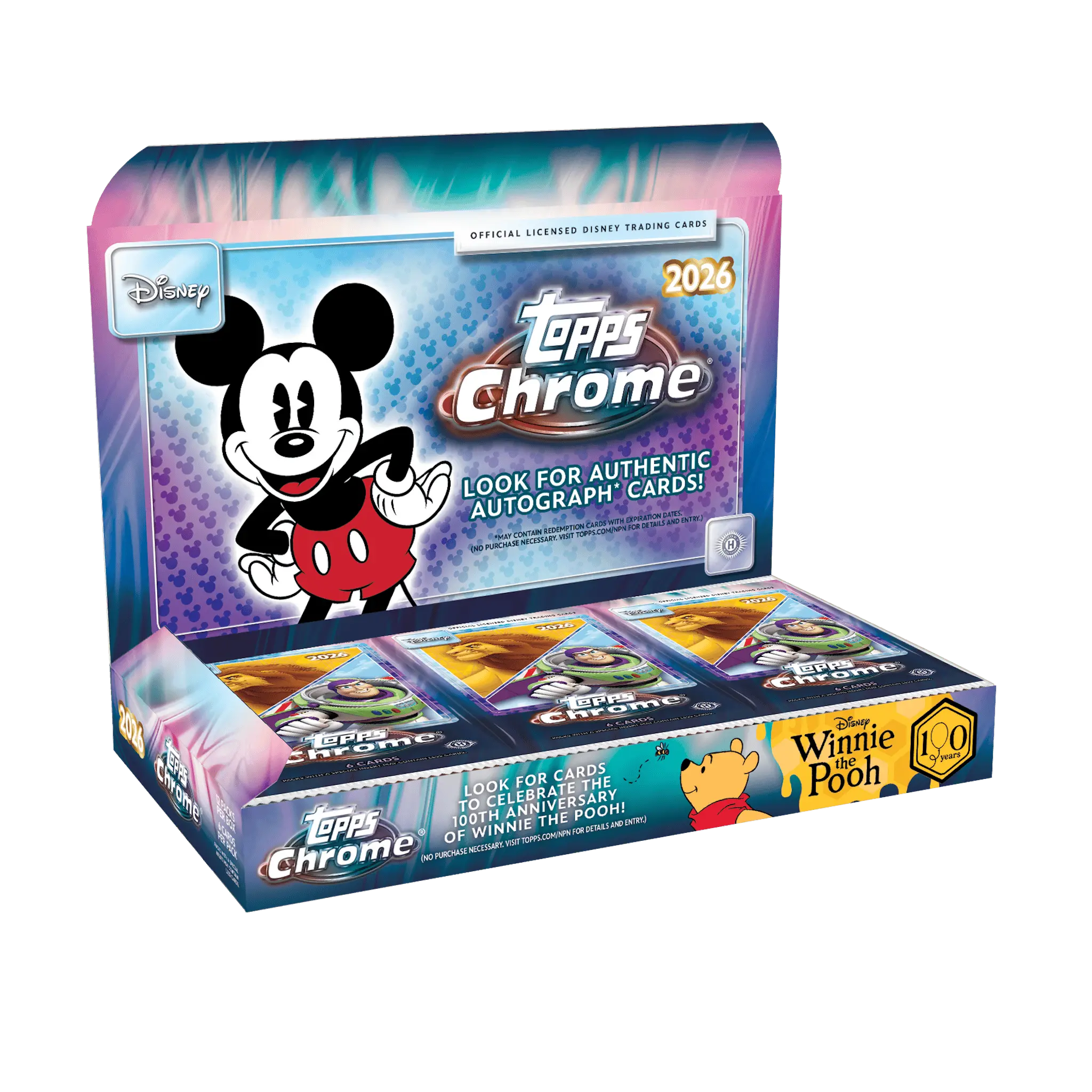 2026 Topps Chrome Disney - Hobby Box
