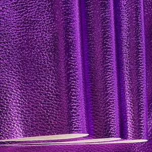 1 Roll 30x135 Cm Metal Grain Artificial Leather Fabric, Synthetic Leather Material for Craft Supplies, Hand Sewing, Indoor Decoration