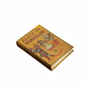 Alice in Wonderland Book Wallet, Keep Your Cards and Cash Safe and Stylishly Bookish, Book Lover's Favorite, Bookworm Gifts