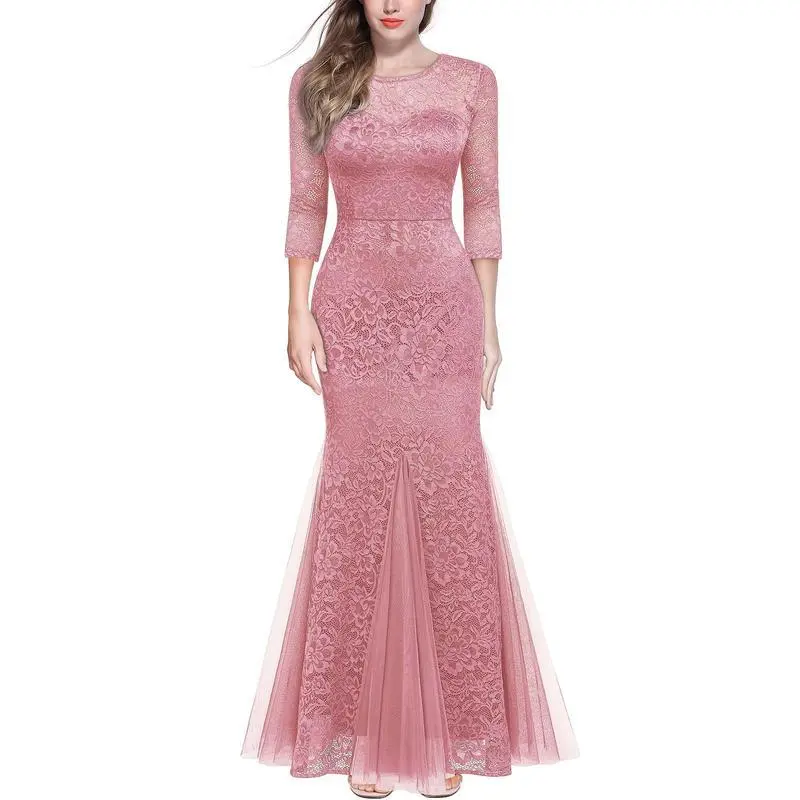 sachin and babi light blue dress Stretch Lace Chiffon One-Shoulder Bridesmaid Dress main image 1