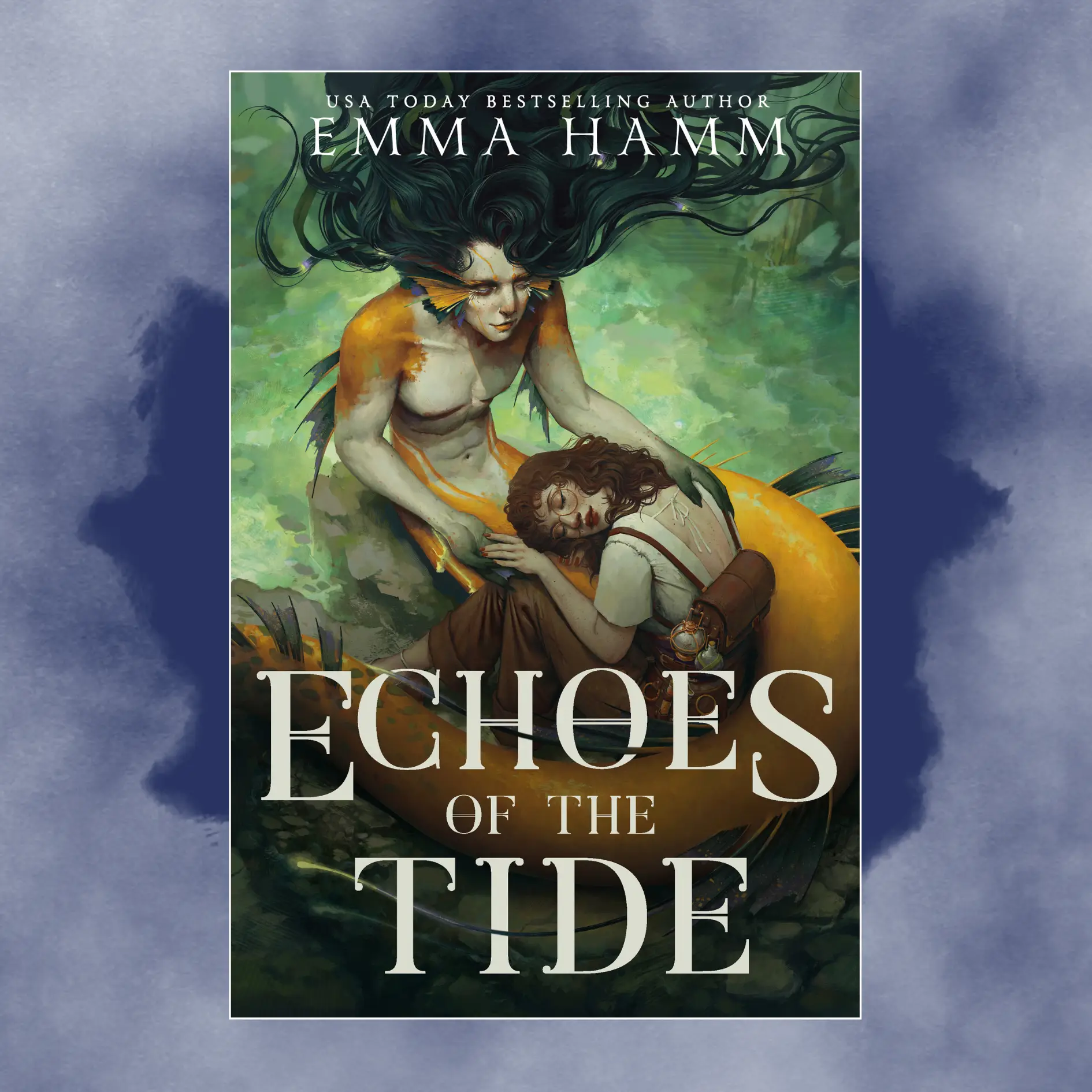 Echoes of the Tide - Merman Monster Romance - Signed Paperback - Deep Waters Book #3