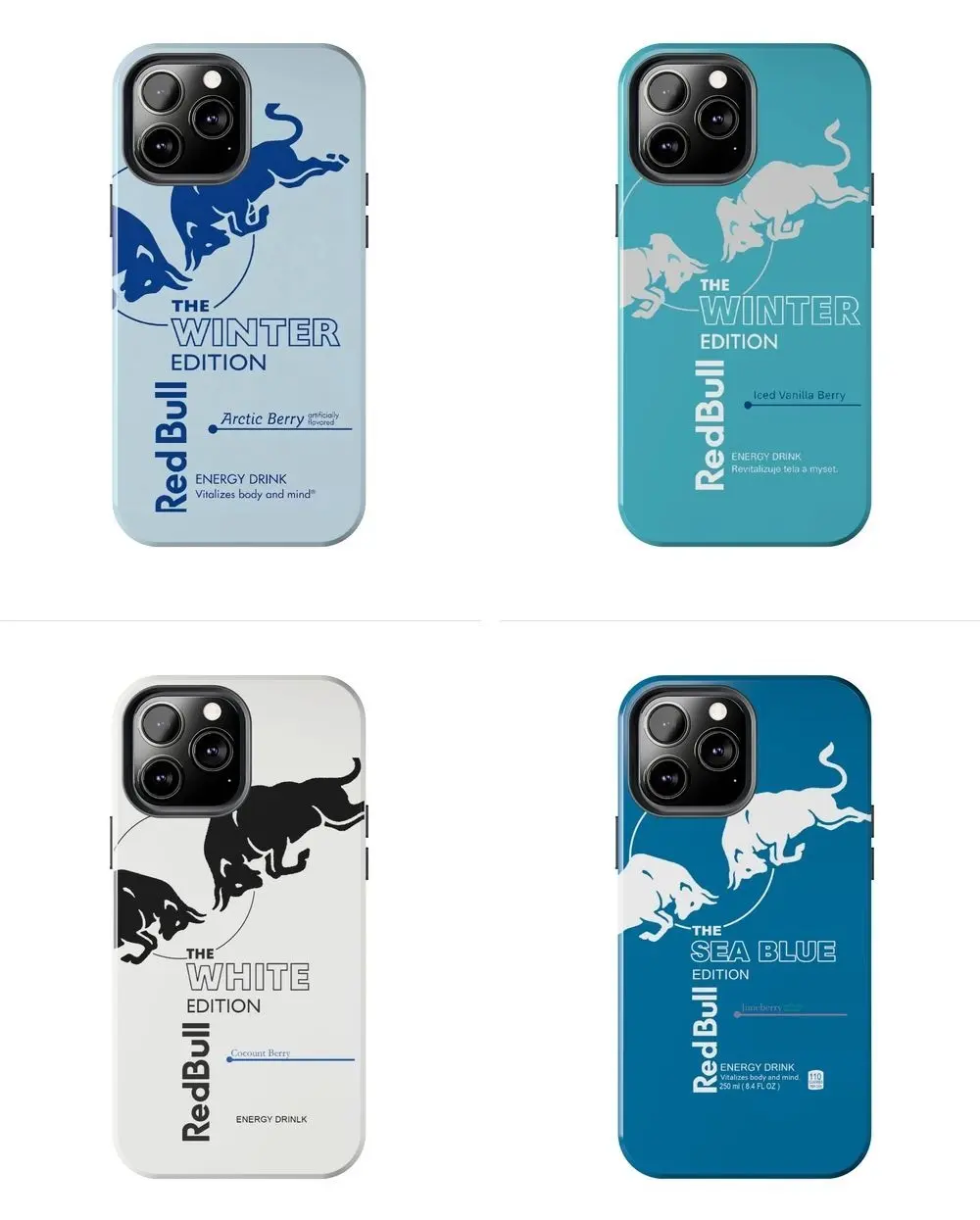 RedBull Night Shift Holographic Phone Case Compatible with iPhone 7, 8, X, 11, 12, 13, 14, 15, 16 17 & Samsung Galaxy S21, S22, S23 & S24 S25 series AYHDP4