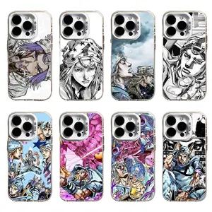 Johnny Joestar J-Jojo Anime Phone Cases For iPhone 17 16 15 14 13 12 11 Promax Pro Air Plus White Candy IMD Matte Shockproof Cover Protection Gifts For Christmas Halloween Birthday