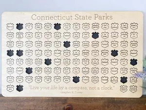 Connecticut State Parks Tracker