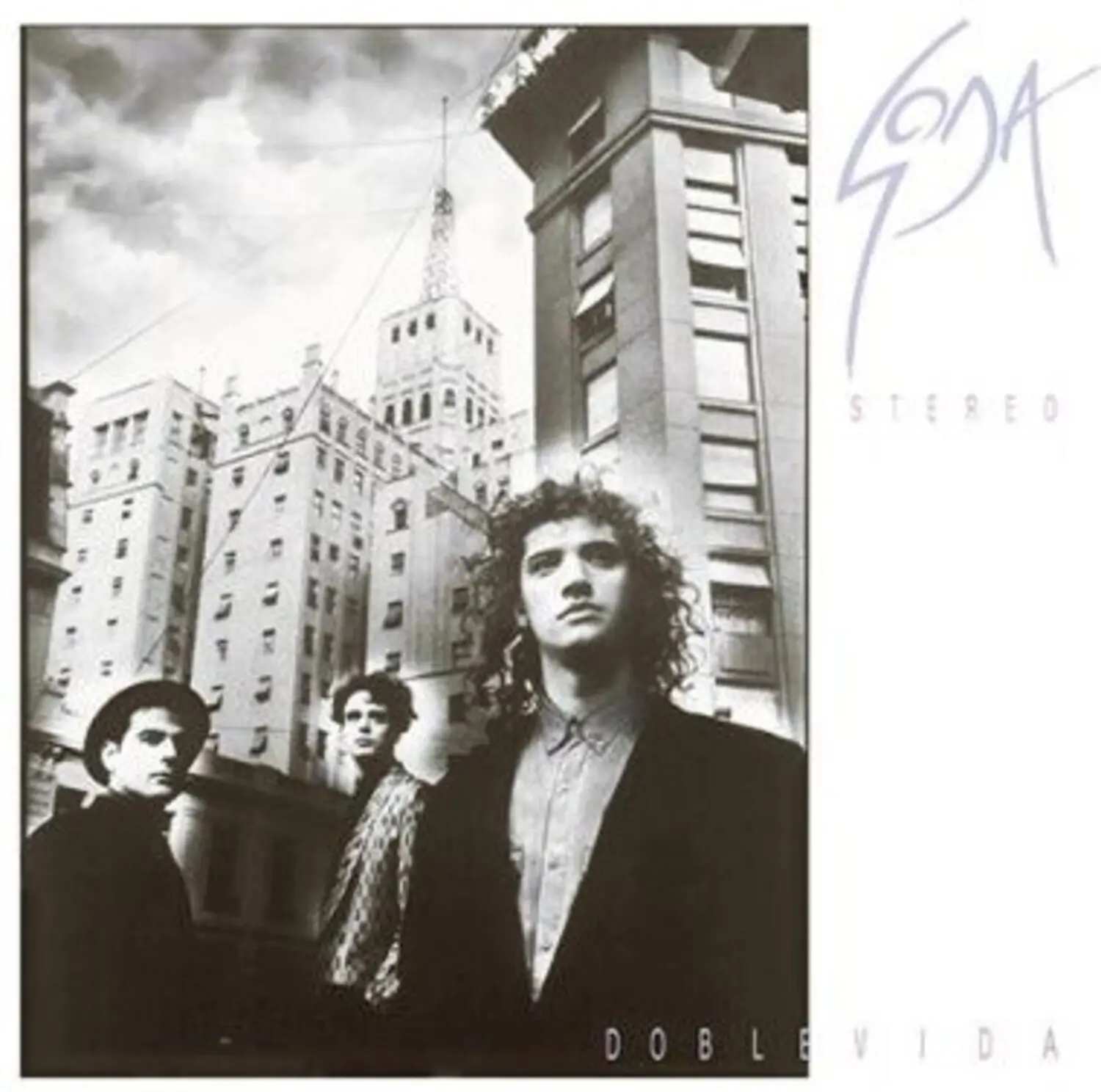Soda Stereo - Doble Vida - Limited Clear Vinyl  [VINYL RECORD - LP] Clear Vinyl, Ltd Ed, Argentina - Import