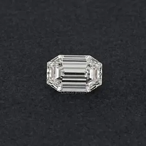 Old Mine Emerald Cut Lab Grown Loose Diamond