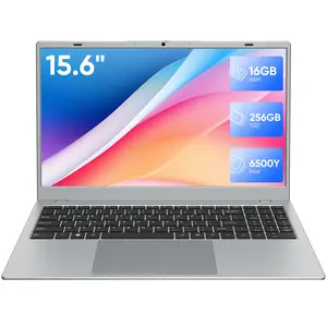 2026 New 15.6" FHD Laptop 16GB RAM 256GB SSD Intel Pentium Gold 6500Y up to 3.4GHz, WiFi 5 Bluetooth 5.0 Thin Lightweight Portable Notebook for Work, Study & Office
