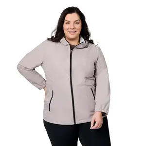 Free Country Women's Plus Size X2O Anorak Rain Jacket