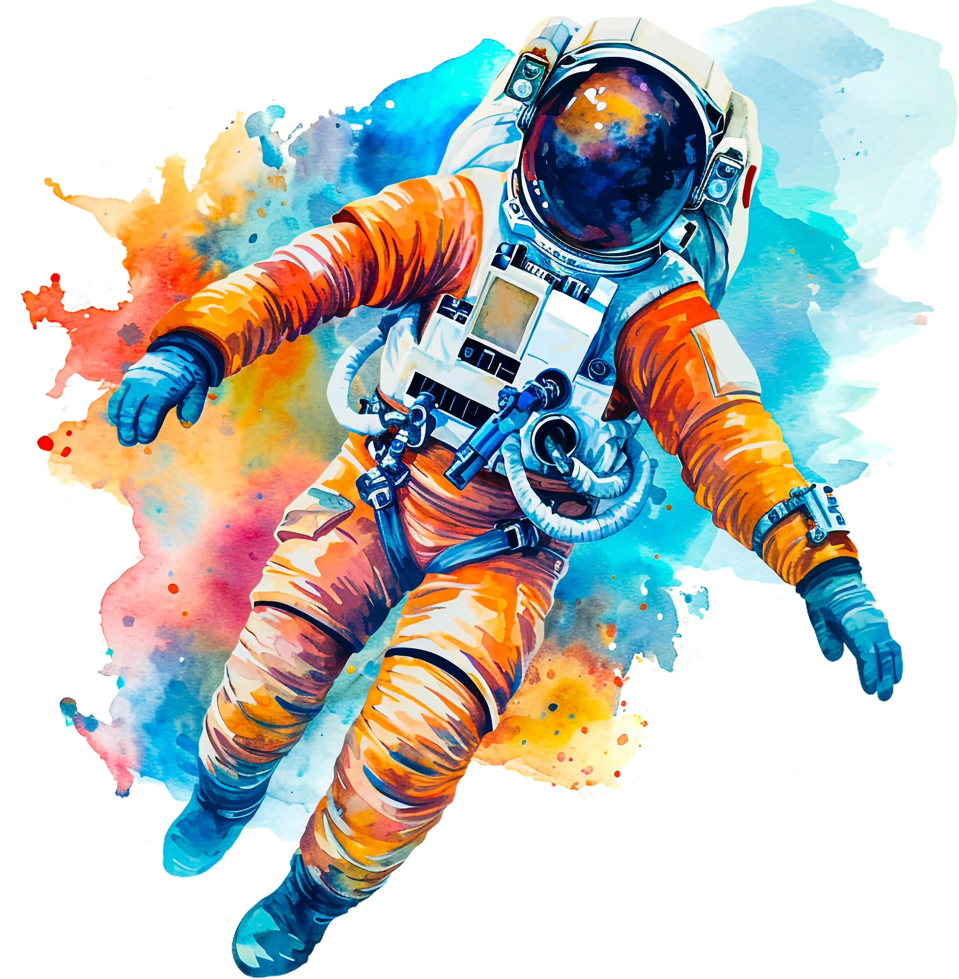 DTF Transfer – BB Astronaut Multi Sizes