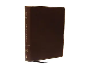 KJV Journal the Word Bible, Reflect, Journal or Create Art Next to Your Favorite Verses (Brown Bonded Leather, Red Letter, Comfort Print: King James Version Holy Bible) Bonded Leather – June 5, 2018