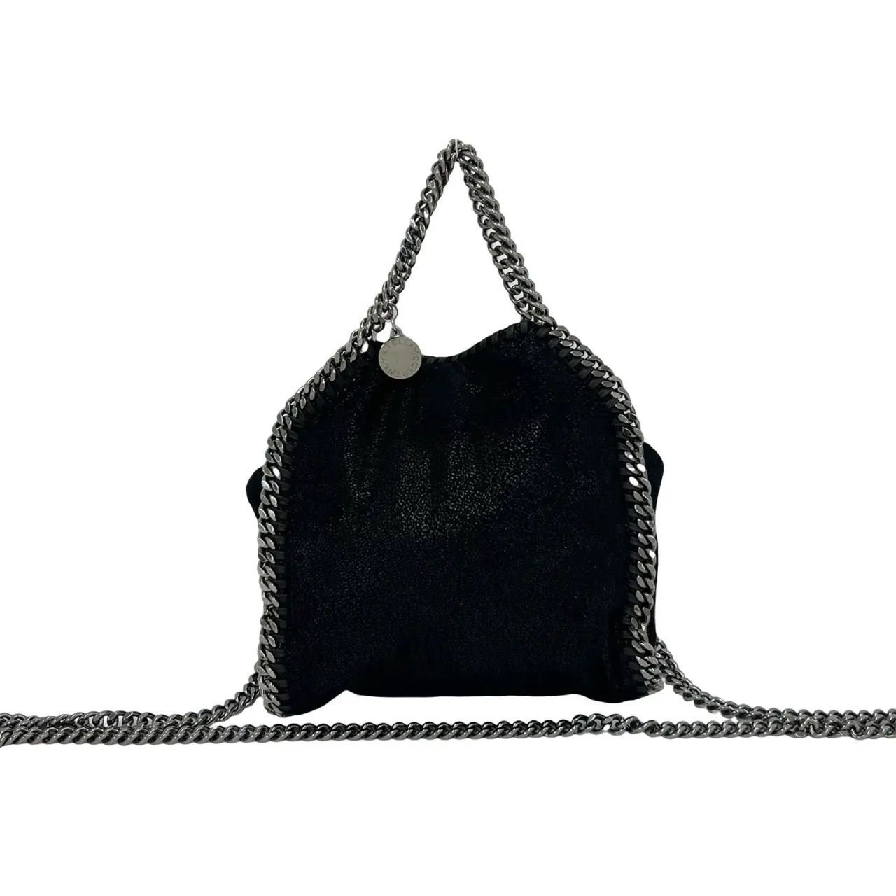 Pre-owned Stella McCartney Vegan Leather Shoulder Bags Falabella Ecoleather 2way Chain Bag