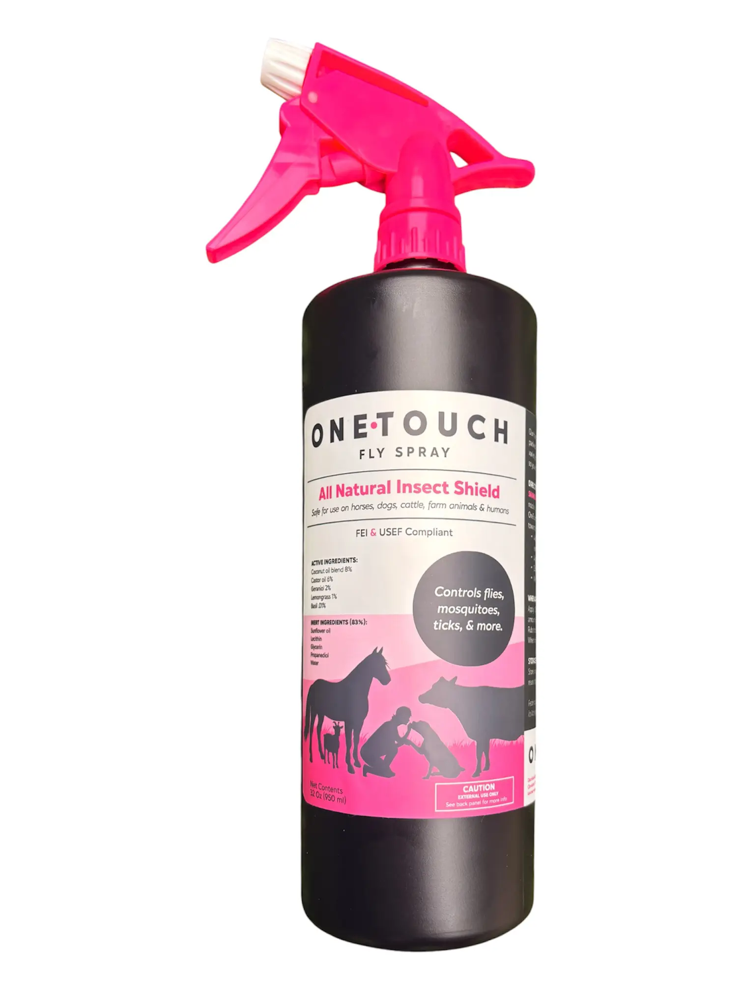 One-Touch All Natural Insect Shield Coat Conditioner for Grooming