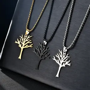New popular world peace tree of life necklace, met