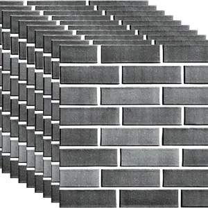 10pcs Marble Self-Adhesive Splash Guard Tiles, Waterproof PVC Shower Wall Panels, 30.48cm X 30.48cm, Bathroom Kitchen Living Room, Marble Backsplash Wallpaper