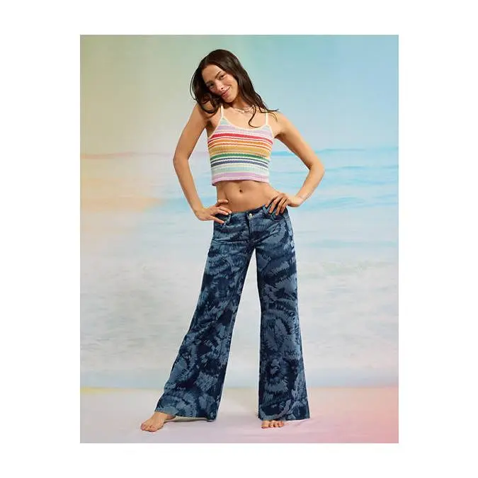 AE Pride Super Low-Rise Baggy Flare Jean