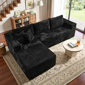 L-Shaped Modern Chenille Sofa Set, Free Combination Sofa for Living Room and Room (Side Recliner) Boneless Sectional Couch home Sofa family Couch boneless couches for living room, Living Room Couch, Moder tiktokshopspringglowup