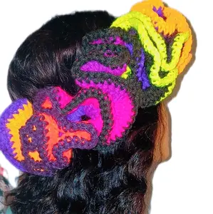 Crochet ruffle  Headband