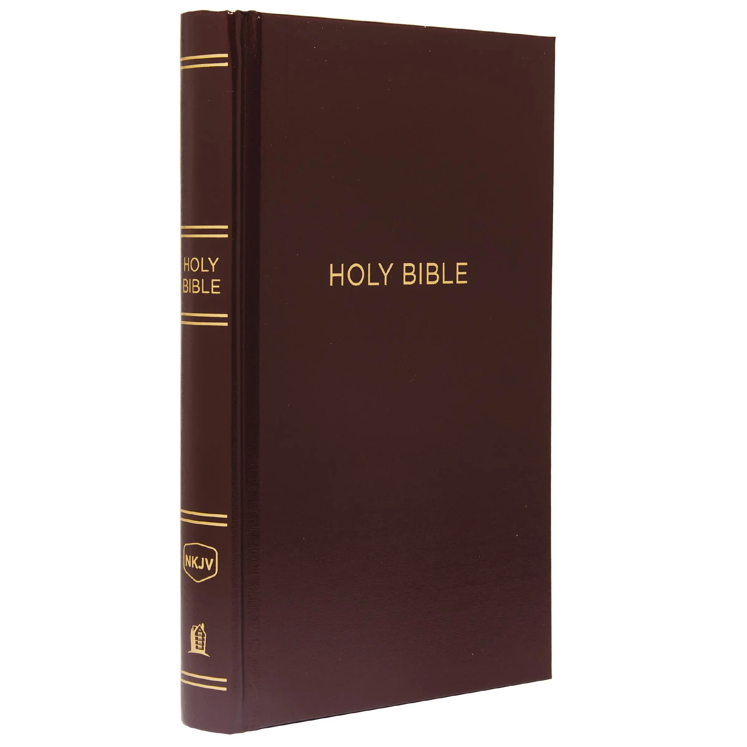 NKJV, Pew Bible, Hardcover, Burgundy, Red Letter, Comfort Print: Holy Bible, New King James Version by Thomas Nelson [Hardback Book]