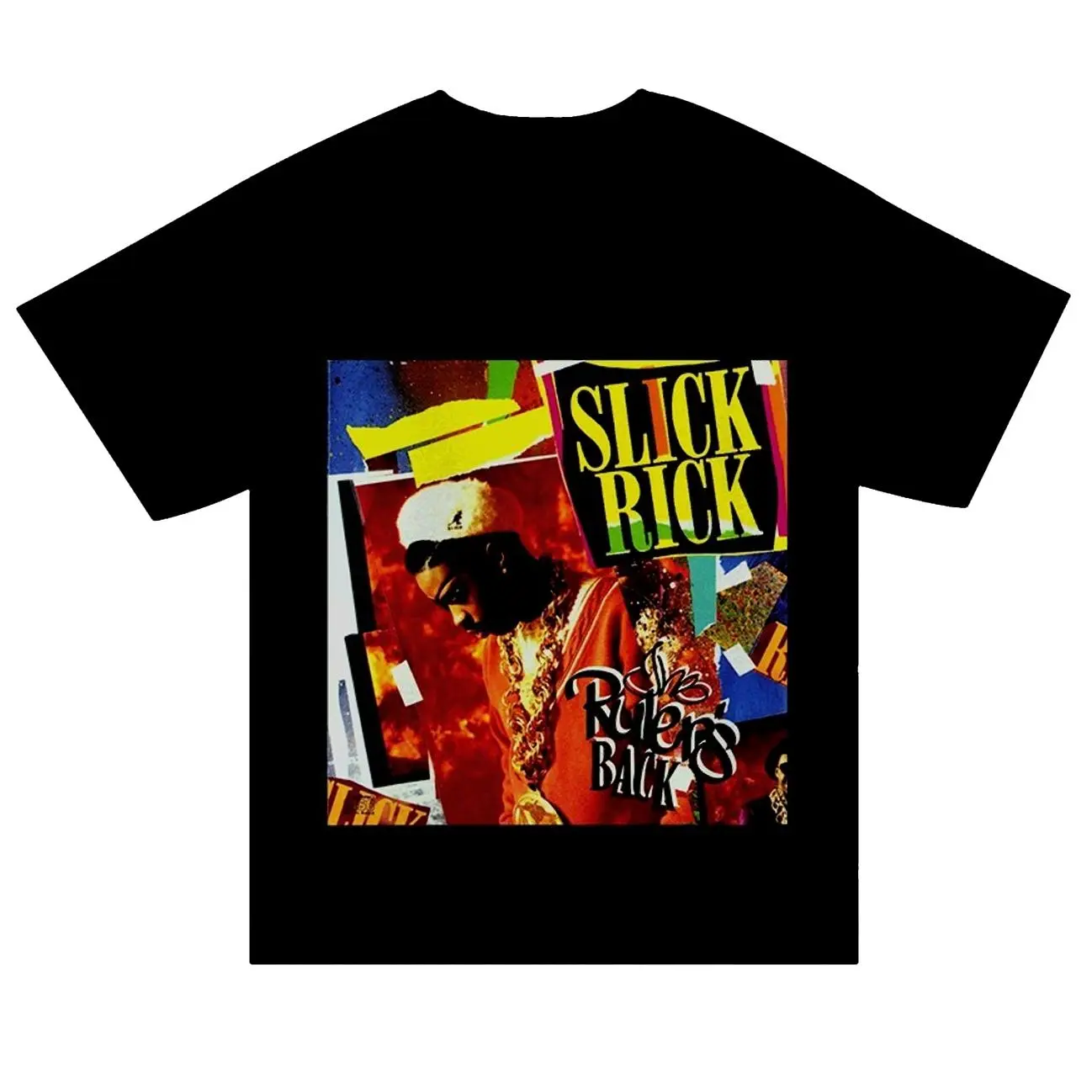 Slick Rick Vintage Graphic Tee Rick the Ruler Rap Shirt HY6403
