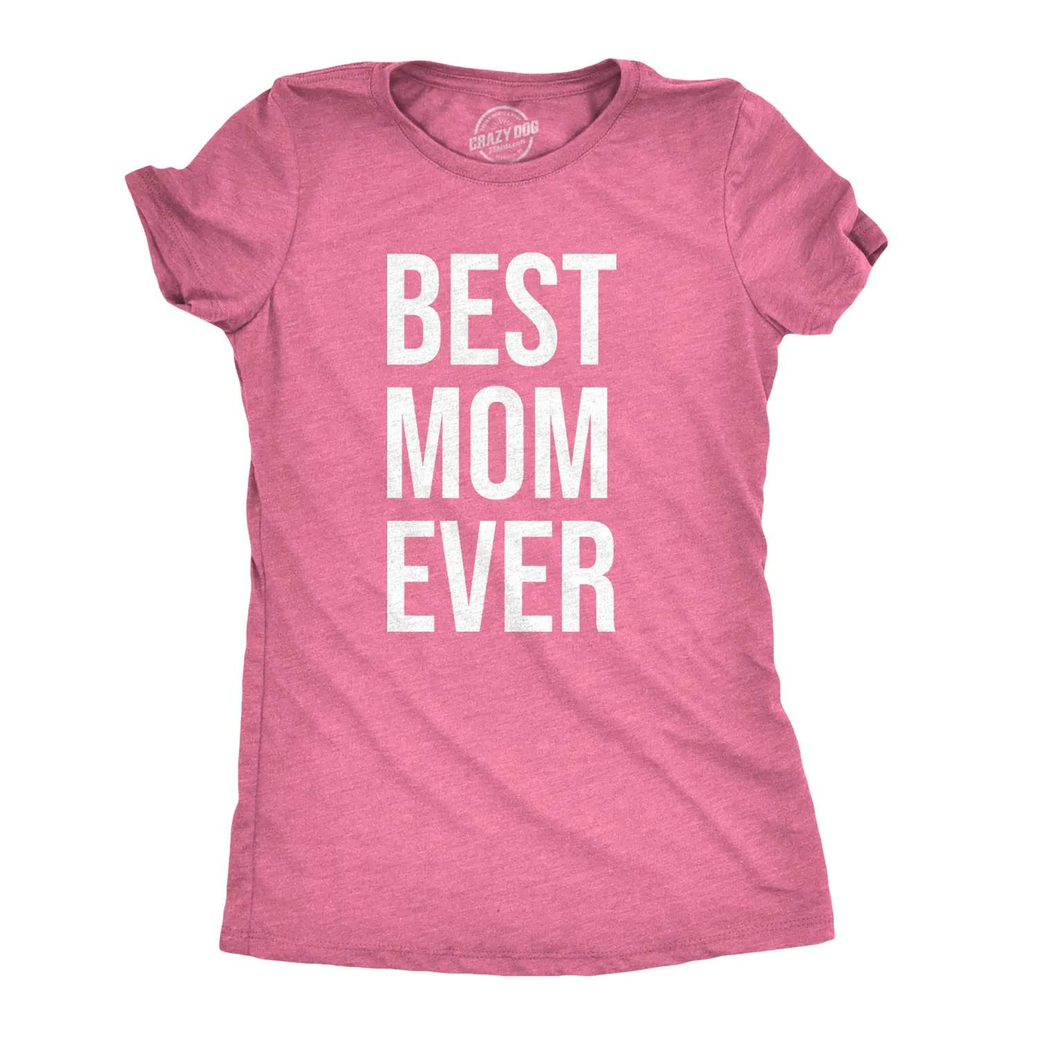 Womens Best Mom Ever T shirt Funny Mama Gift Mothers Day Cute Life Saying Tees Funny Womens T Shirts Cute Vintage Fashion Casual Ladies T-Shirt Gift Mother's Day Tops for Women Women's Novelty Tees