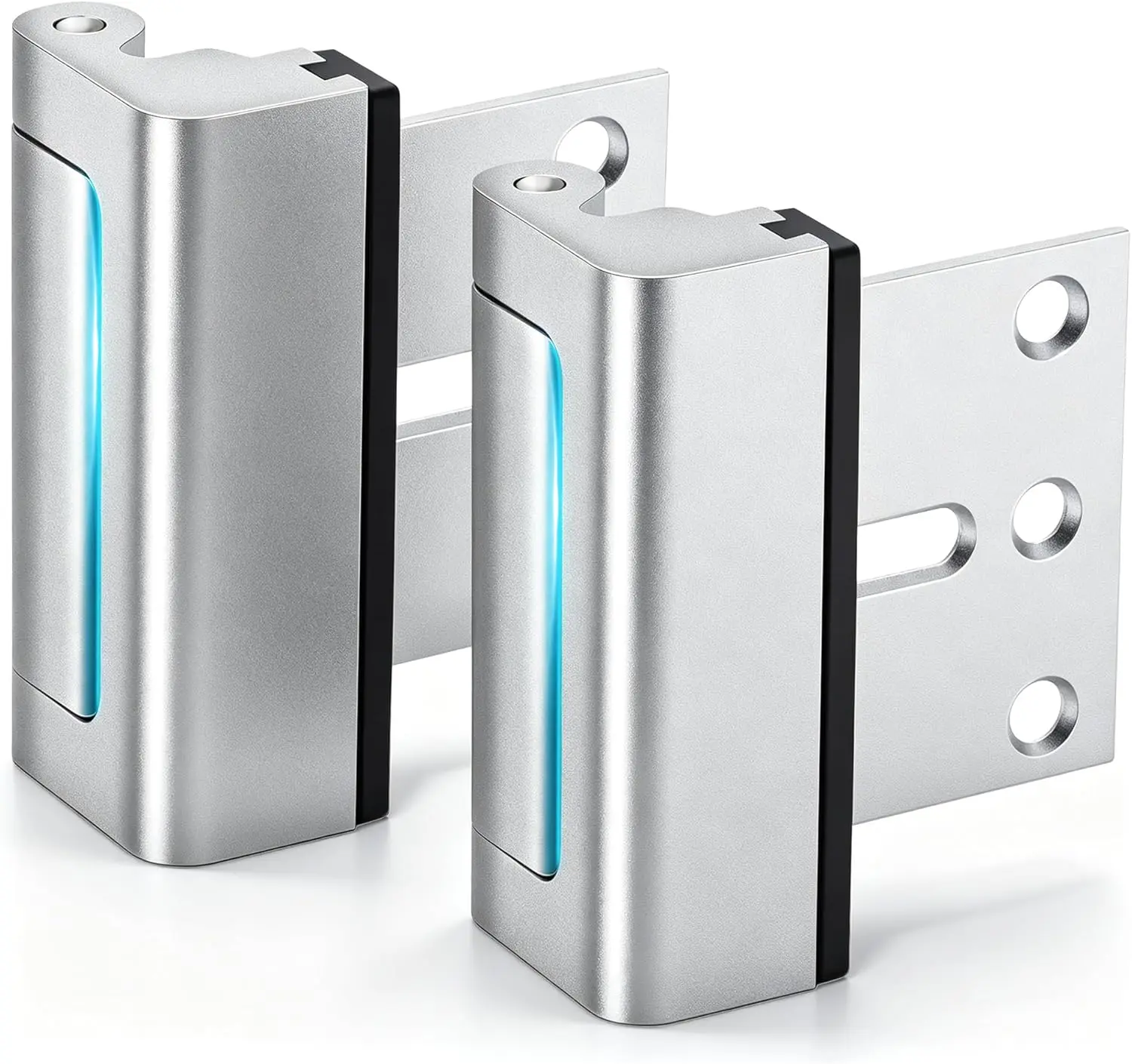 Home Security Door Lock, 2 Pack Door Reinforcement Locks | For Front Door, Upgraded Door Latch, Withstands 800lbs of Force, Prevents Unauthorized Entry, Easy to Install