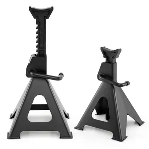 COSTWAY - 6 Ton 13000 lbs Capacity Metal Car Lifting Stands with 14-23 Inch Adjustable Height