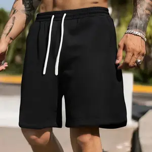Men's solid color jogging shorts, suitable for casual sports such as running, fitness, and outdoor activities solid color summer short midsize running athletic  shorts gym  shorts tiktok  shop  gym  shorts shorts  for  running