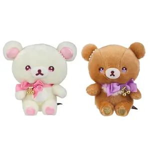 Korilakkuma & Chairoikoguma Shining Jewel Cherry Plush