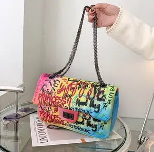 Graffiti You Crossbody Handbag
