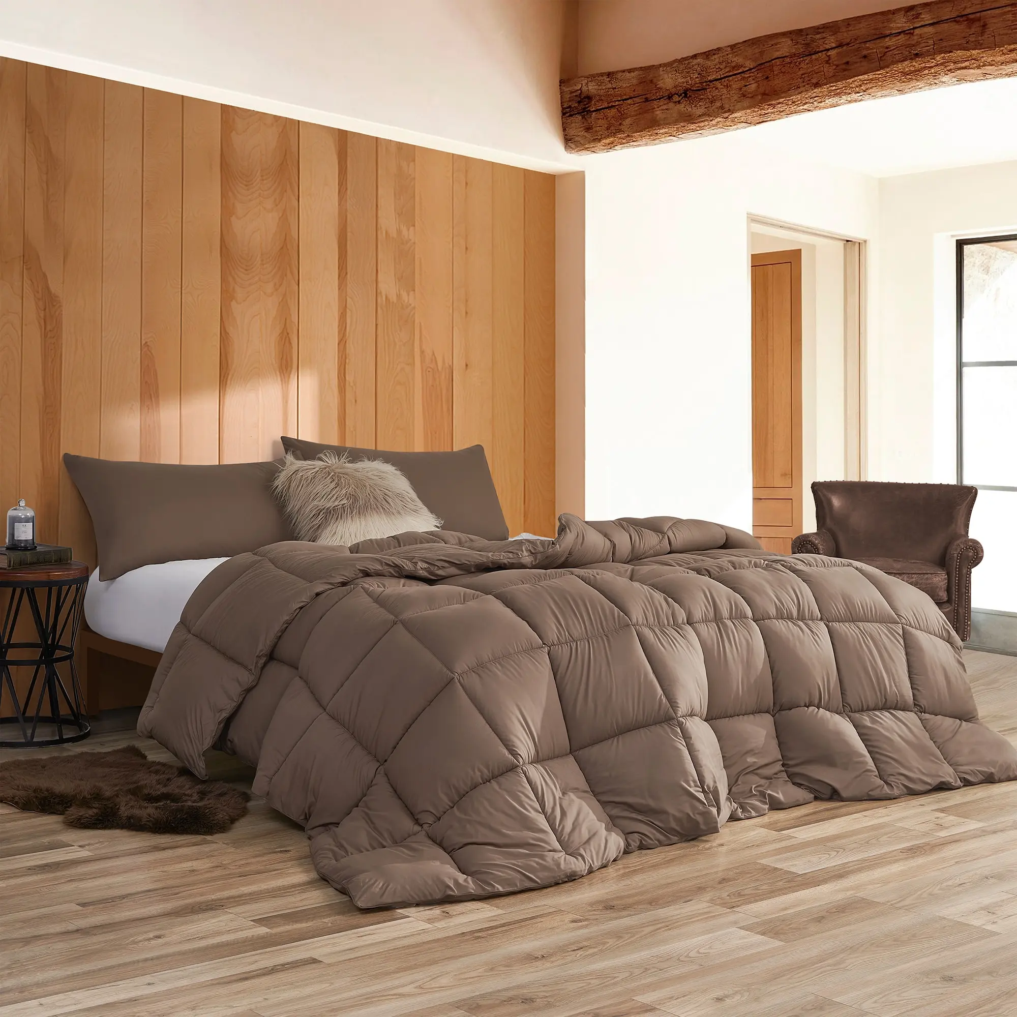 Cool Being Thick - Coma Inducer Oversized Comforter Set - Teak Cool Being Thick - Coma Inducer Oversized Comforter Set - Teak