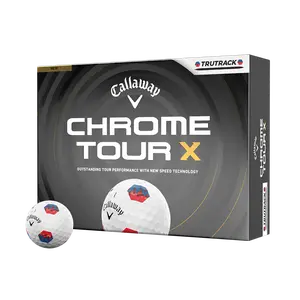 Callaway Golf Chrome Tour X TruTrack Golf Balls in White