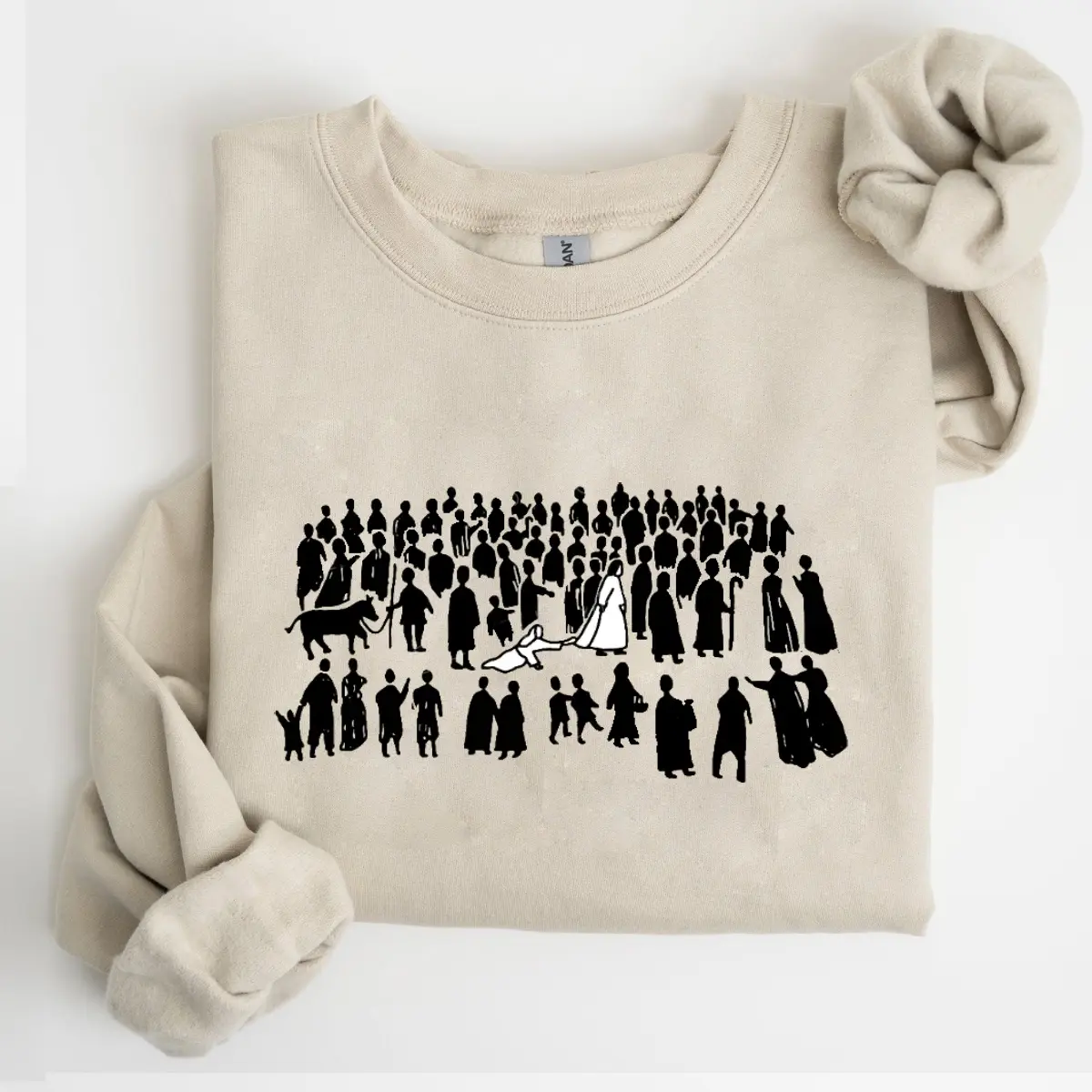 The Hem Of His Garment Pullover, Christian Sweatshirt, Jesus Pullover, Christian Pullover, Christian Gift