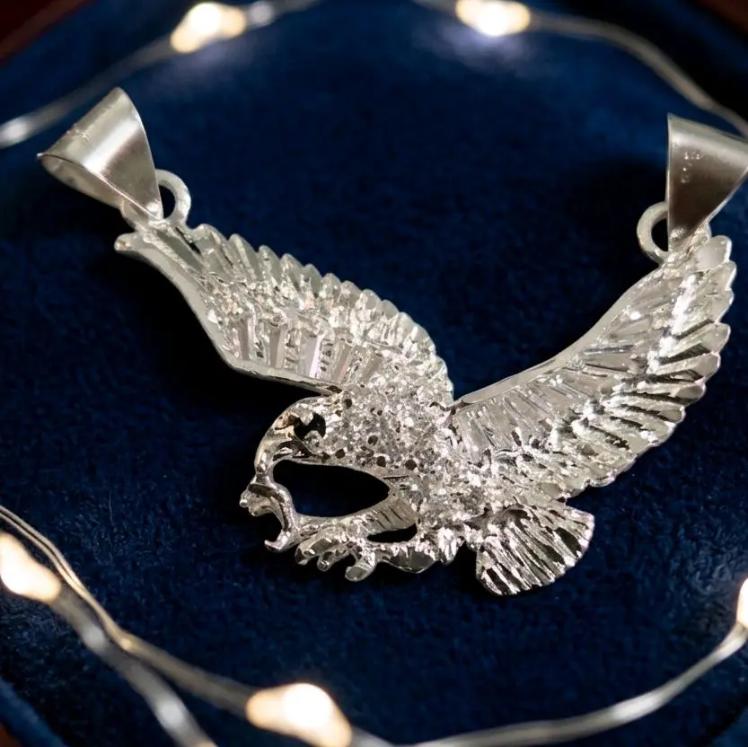 925 Sterling Silver Eagle Pendant