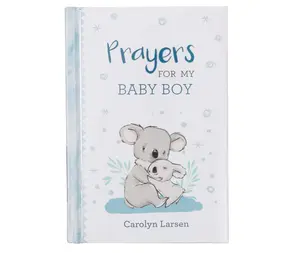 Prayers For My Baby Boy - 40 Prayers with Scripture - Padded Hardcover Gift Book For Moms w/Gilt-Edge Pages Hardcover – January 10, 2020