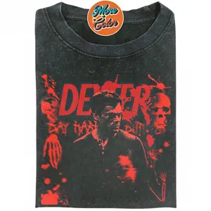 Dexter Vintage Shirt - Morgan Graphic 90s Tee, Bay Harbor Butcher Shirt, Morgan Graphic 90s Tee, Movie Shirt, Crew Neck T-shirt, Trending Shirt