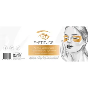 Eyetitude All That Glitters Gold 24K Nano Gold Eye Mask