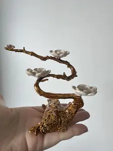 Eliza(8012)gc.bloomy flower sphere holder