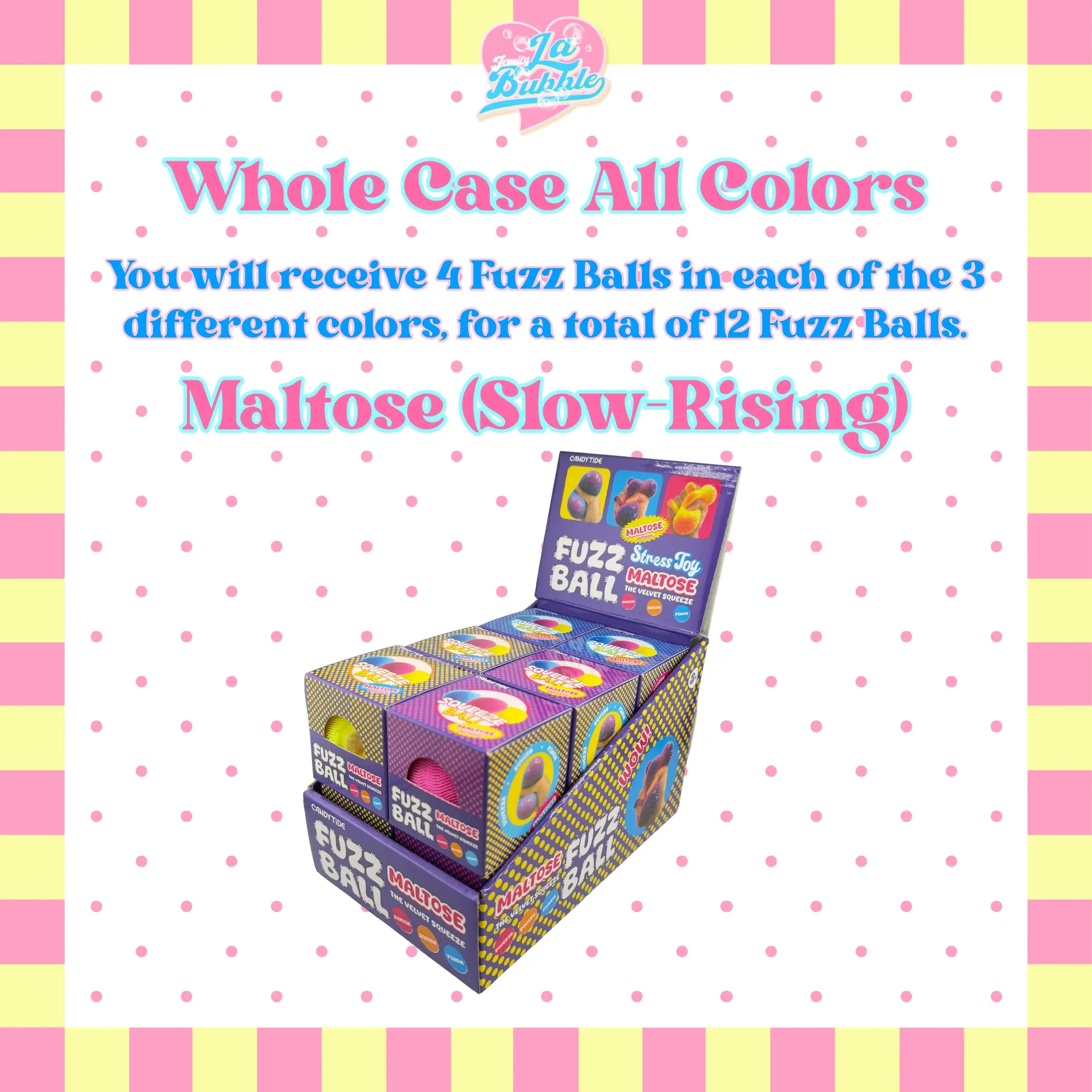 Full Case (12PCS= 4PCS Each Color)