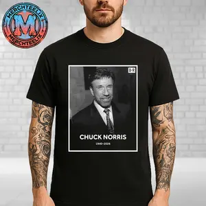 Chuck Norris Never Die Shirt, Chuck Norris Memorial Shirt, Chuck Norris Tribute Shirt, RIP Chuck Norris 1940-2026, Gift for Chuck Norris Fan
