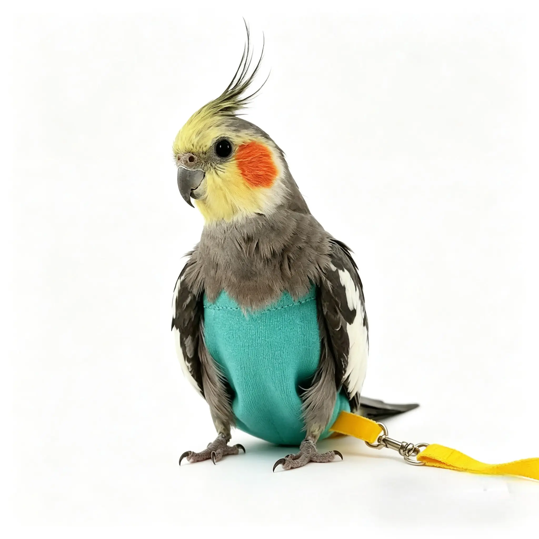 Bird Harness Flight Line Set, Parrot Clothing Leash, Pet Bird Harness Diaper, Pigeon Flying Suit, Supplies, Comfortable and Durable Design
