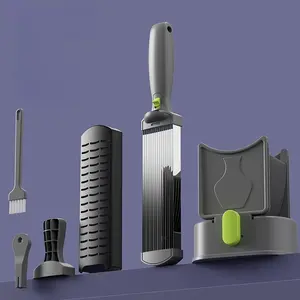 Manual Meat Slicer for Home, Cut Beef Pork into Strips & Dices, Easy to Clean