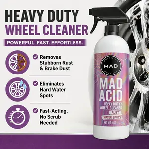 Car Rust Remover Spray 450ML, Quick Rust Removal for Wheels and Metal Surfaces, Safe for Most Car Paints, Automotive and Motorcycle Use